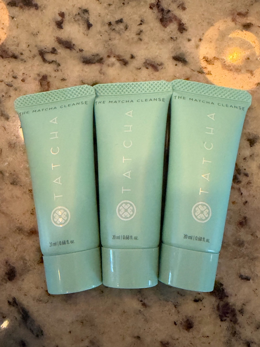 Tatcha Gentle Matcha Cleanse Tubes - Light Green